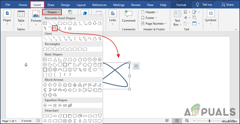 วิธีการวาดอย่างง่ายดายในเอกสาร Microsoft Word? 