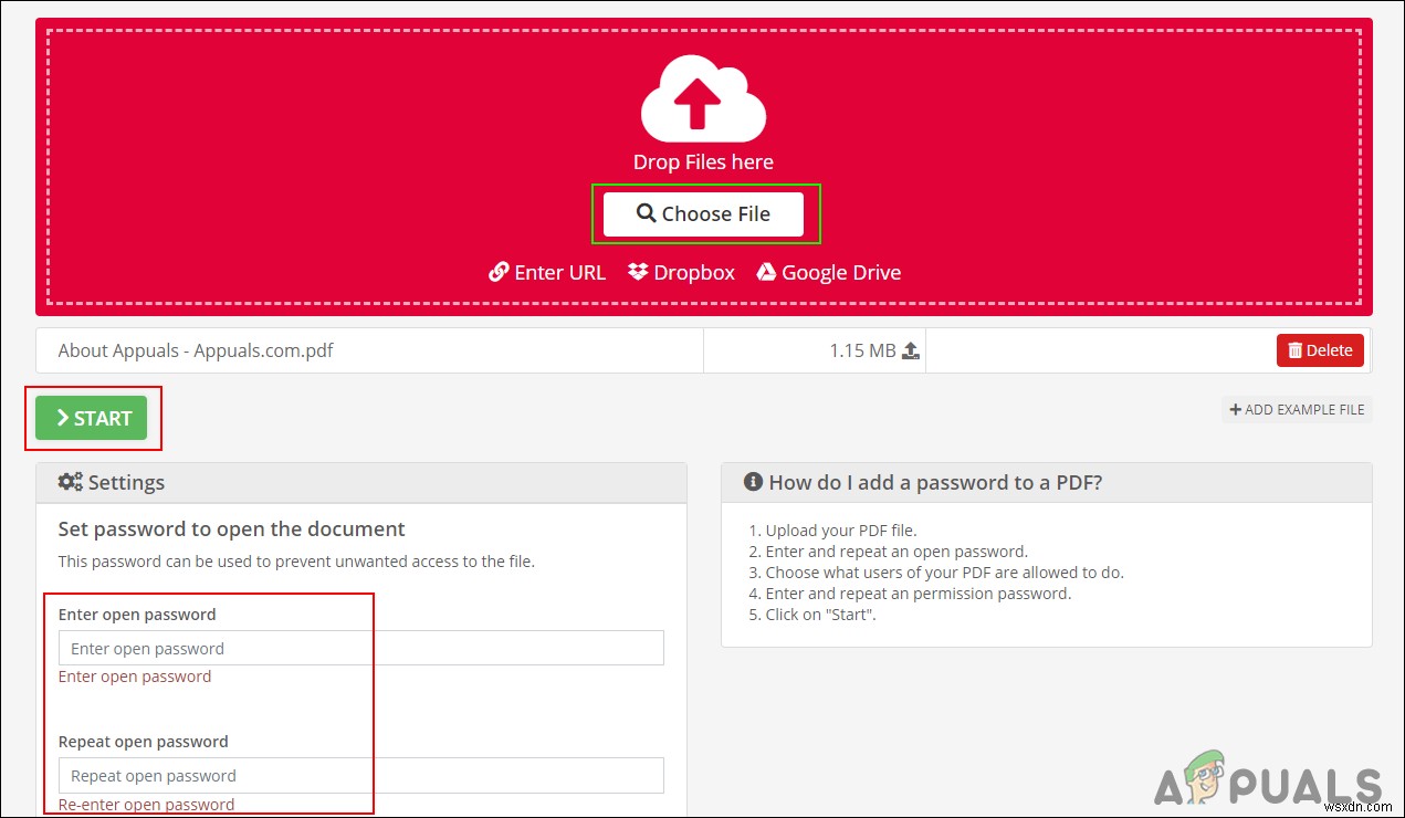 เพิ่มหรือลบรหัสผ่านจากไฟล์ PDF อย่างมืออาชีพ 