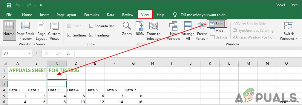 วิธีตรึงแถวและคอลัมน์ใน Microsoft Excel 