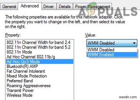 แก้ไขปัญหาการเชื่อมต่อ Intel Dual Band Wireless-AC 7260 