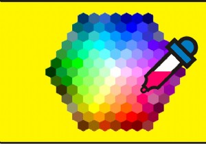 วิธีการเลือกรหัสสีจากภาพใด ๆ 