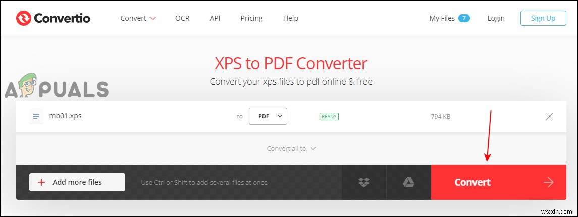 วิธีแปลง OXPS เป็น PDF ใน Windows 