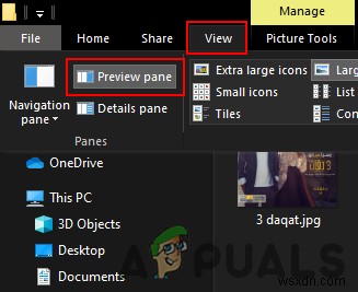 วิธีเปิด / ปิดการใช้งานคุณสมบัติบานหน้าต่างใน File Explorer บน Windows 10 