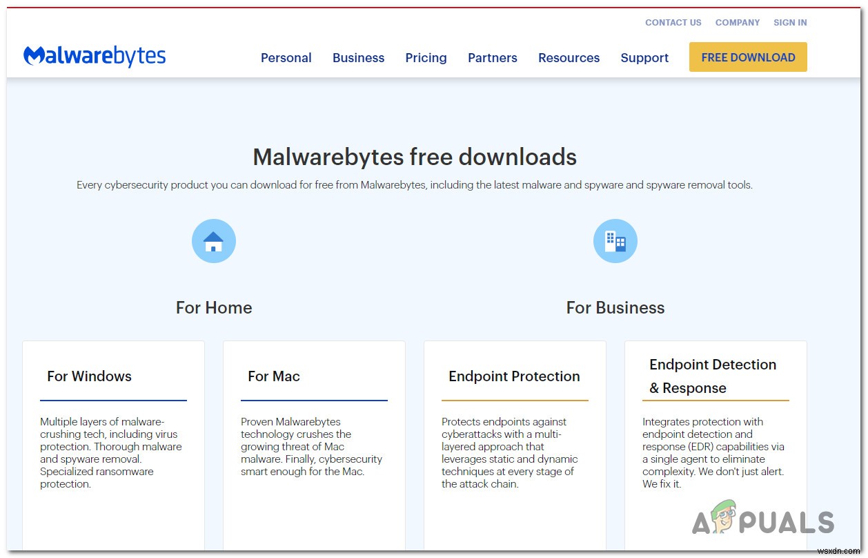 วิธีแก้ไขรหัสข้อผิดพลาด 403 ด้วย MalwareBytes 