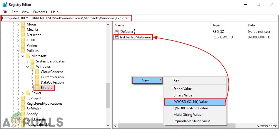 วิธีซ่อนแถบงานบนจอแสดงผลหลายจอใน Windows 10 