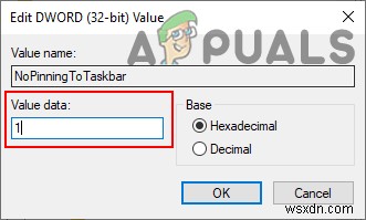 จะป้องกันผู้ใช้จากการตรึงโปรแกรมไว้ที่ทาสก์บาร์ได้อย่างไร 