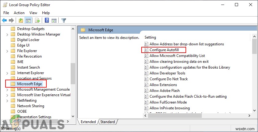 วิธีเปิดใช้งานหรือปิดใช้งานการป้อนอัตโนมัติใน Microsoft Edge 