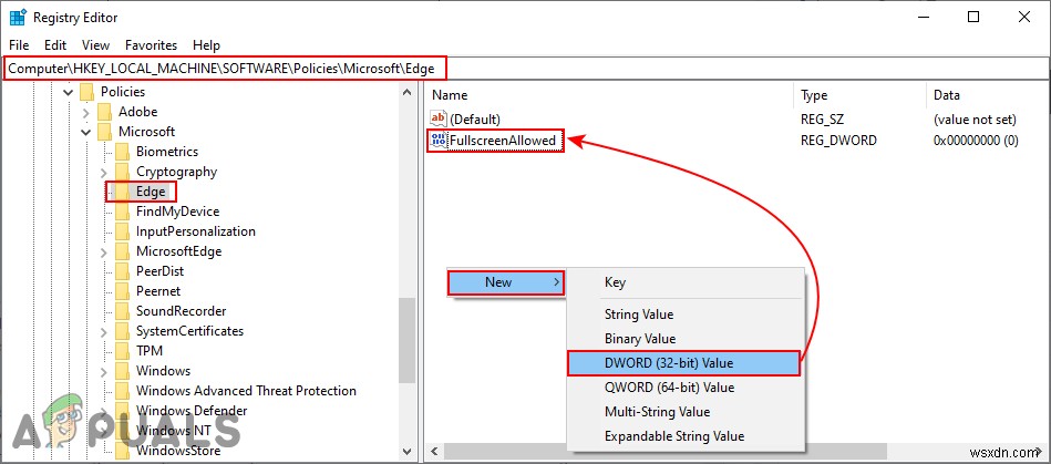 วิธีปิดการใช้งานโหมดเต็มหน้าจอใน Microsoft Edge 