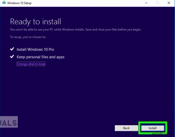 [แก้ไข] การอัปเดต Windows 10 ทำให้ล้มเหลว -  0x8007001f - 0x20006  