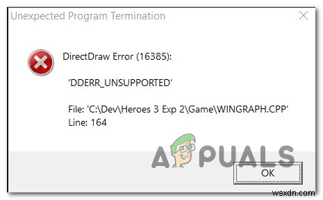 [แก้ไข] ข้อผิดพลาด DirectDraw เมื่อเล่นเกม Legacy บน Windows 10? 