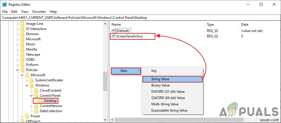 วิธีปิดการใช้งานสกรีนเซฟเวอร์สำหรับผู้ใช้มาตรฐานใน Windows 10 