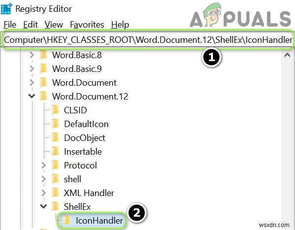 ไฟล์ .Docx ไม่แสดงไอคอน Word [แก้ไข] 