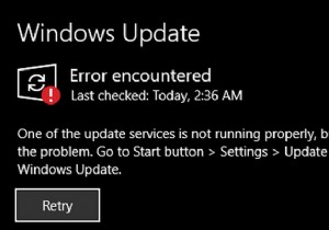 [แก้ไขแล้ว] หนึ่งในบริการอัปเดตทำงานไม่ถูกต้องใน Windows Update 