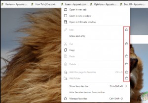 จะป้องกันการเปลี่ยนแปลงรายการโปรดบน Microsoft Edge ได้อย่างไร 