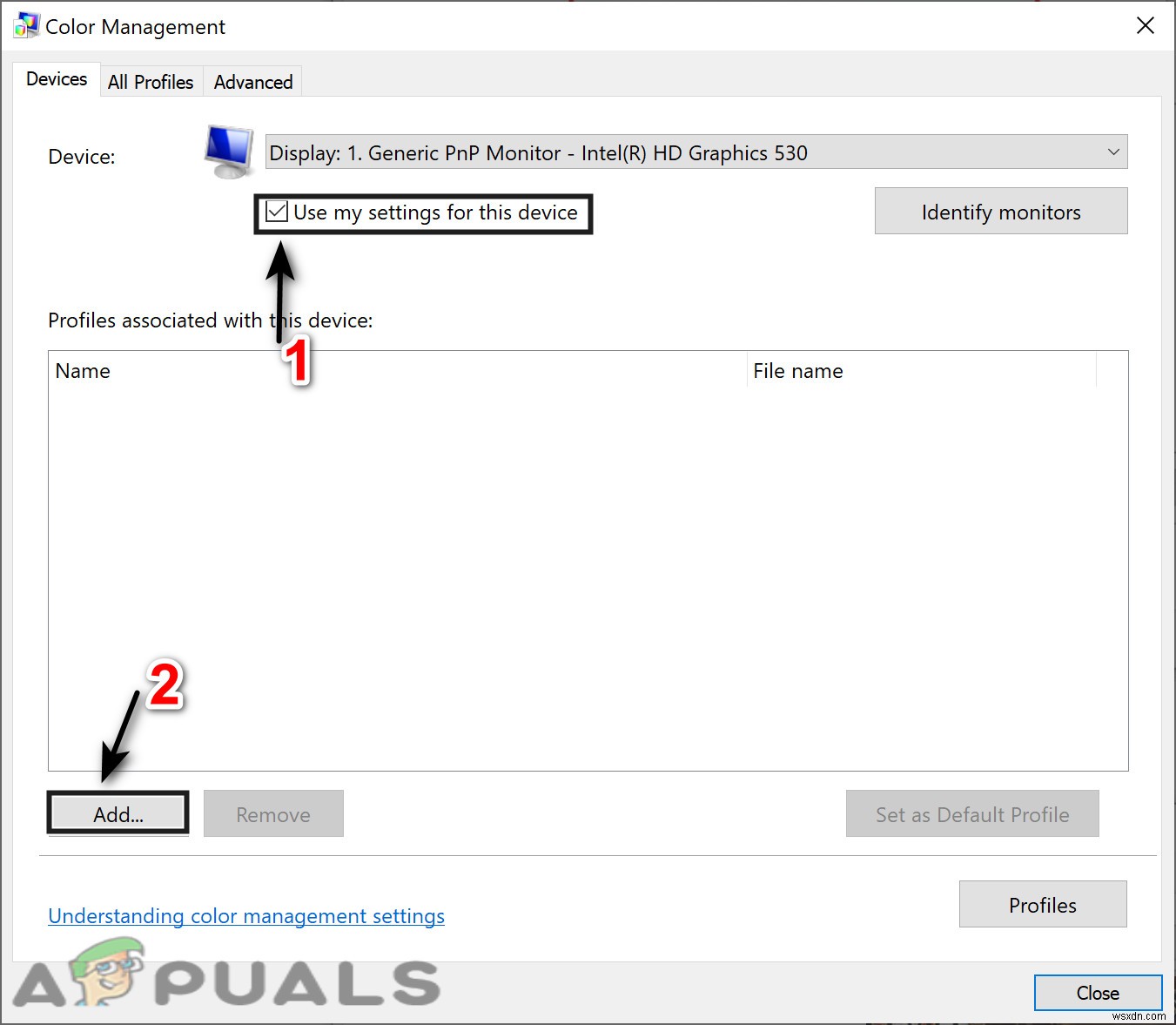 วิธีแก้ไข Yellow Tint ใน Windows Display 