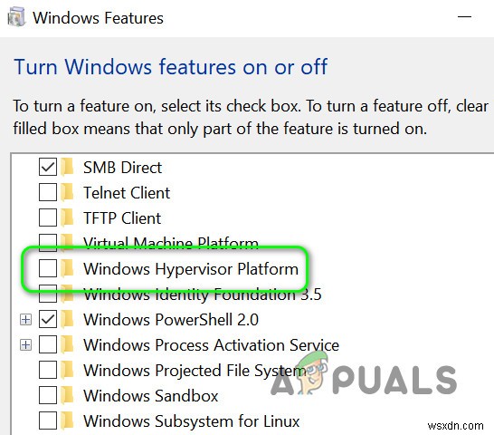 แก้ไข:Windows ไม่บู๊ตหลังจากเปิดใช้งาน Windows Hypervisor Platform แล้ว 