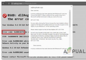 วิธีแก้ไขรหัสข้อผิดพลาดของ Windows Defender 0x80016CFA 