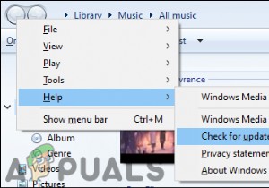 จะเปิดใช้งานหรือปิดใช้งานการอัปเดตอัตโนมัติสำหรับ Windows Media Player ได้อย่างไร 