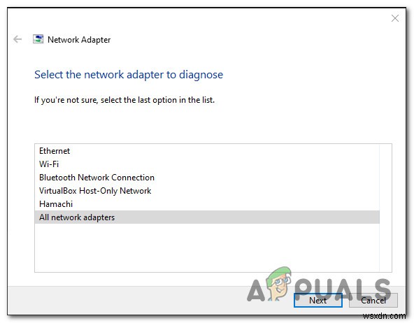 วิธีแก้ไข  เกิดข้อผิดพลาดขณะต่ออายุอินเทอร์เฟซ Ethernet  