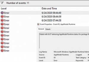 แก้ไข:เหตุการณ์ 65, AppModel-Runtime 