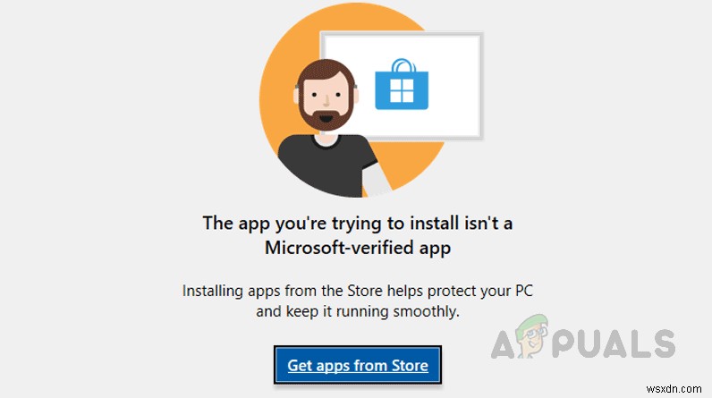 [แก้ไขแล้ว] แอปที่คุณพยายามติดตั้งไม่ใช่แอปที่ยืนยันโดย Microsoft 