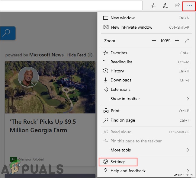 วิธีปิดการใช้งานคำแนะนำรายการดรอปดาวน์ของแถบที่อยู่ใน Microsoft Edge 