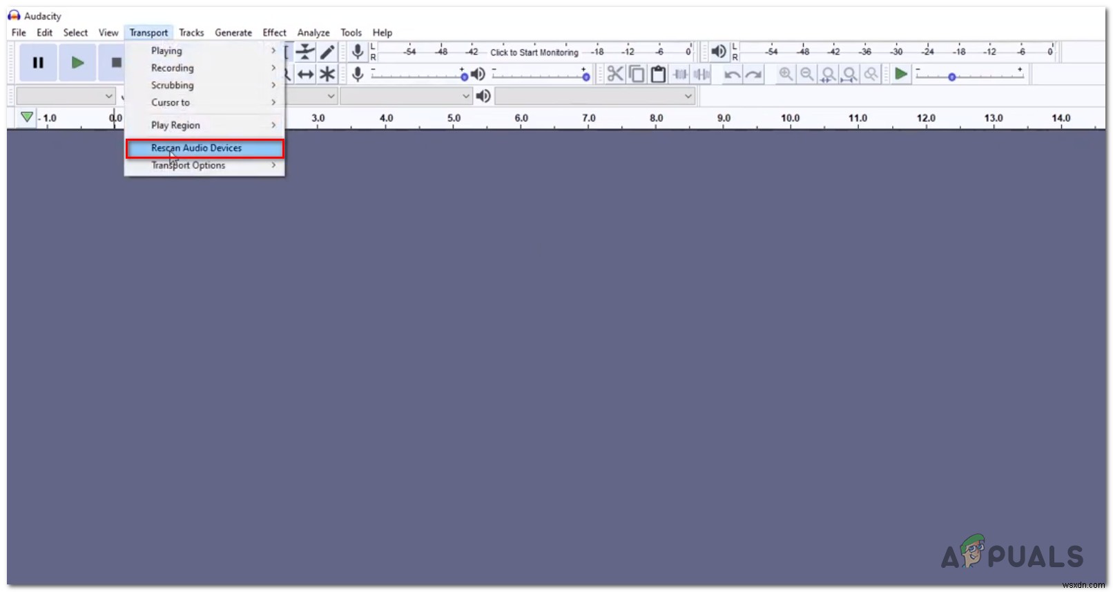 วิธีแก้ไข Audacity  Internal PortAudio Error  บน Windows 10 