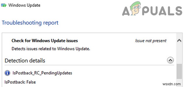 [แก้ไขแล้ว] isPostback_RC_Pendingupdates ข้อผิดพลาดใน Windows Update 