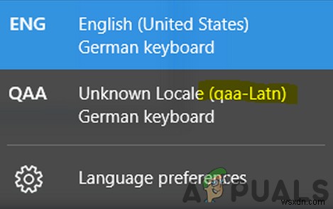 วิธีลบภาษาที่ไม่รู้จัก (QAA-LATN) 