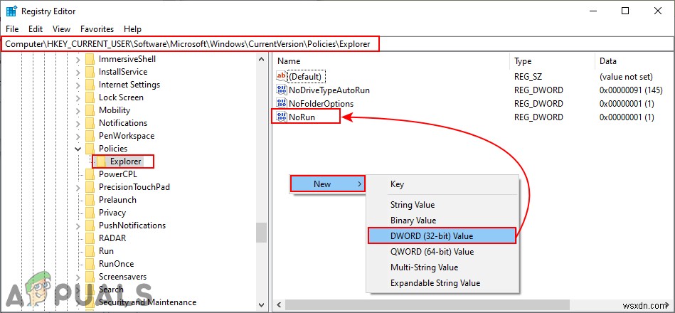 จะปิดการใช้งานคำสั่งรันบน Windows 10 ได้อย่างไร? 