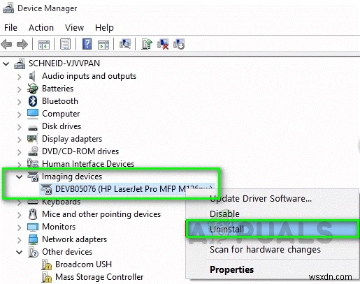 แก้ไข:คุณต้องมี WIA Driver Scanner 