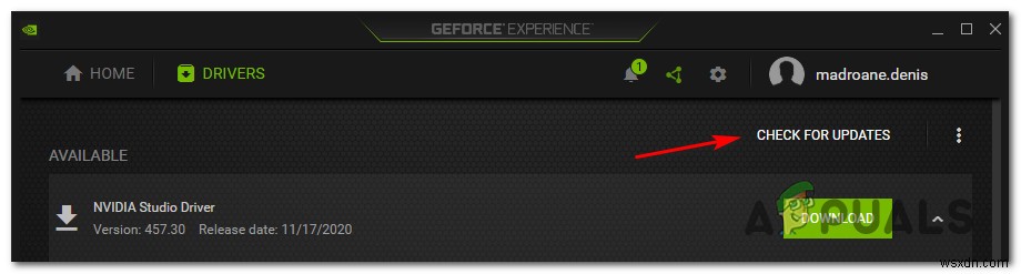 วิธีแก้ไข GeForce Experience  C ++ Runtime Error  