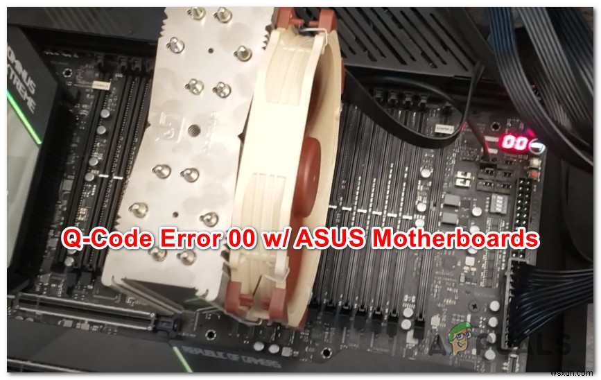 วิธีแก้ไข  Error Q-Code 00  บนเมนบอร์ด ASUS 