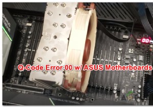 วิธีแก้ไข  Error Q-Code 00  บนเมนบอร์ด ASUS 