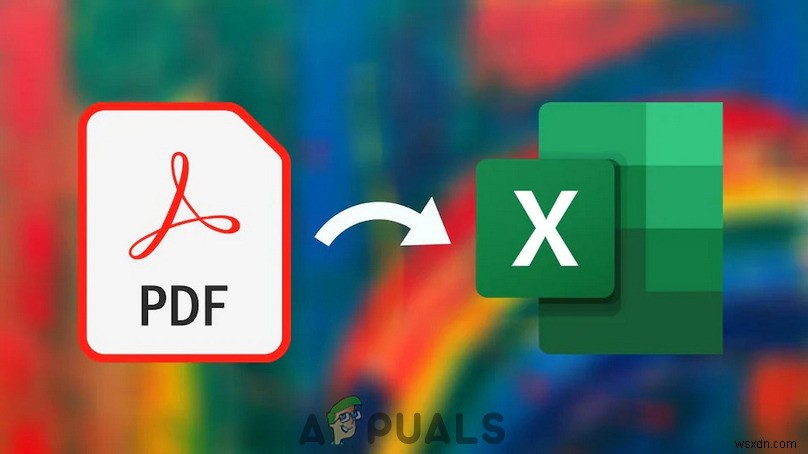 วิธีการนำเข้าข้อมูลจาก PDF ไปยัง Excel 