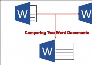 จะเปรียบเทียบเอกสาร Microsoft Word สองฉบับได้อย่างไร 