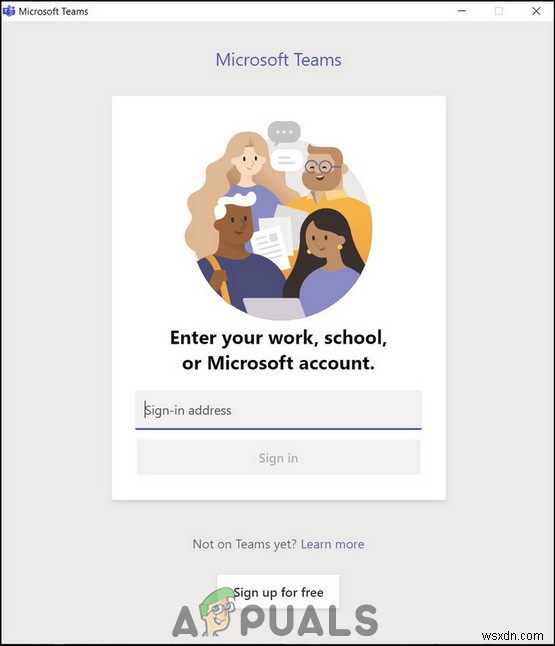 วิธีเข้าสู่ระบบ Microsoft Teams ด้วยหลายบัญชี 