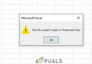 [แก้ไข] ไม่สามารถเปิดไฟล์ในมุมมองที่ได้รับการป้องกัน 