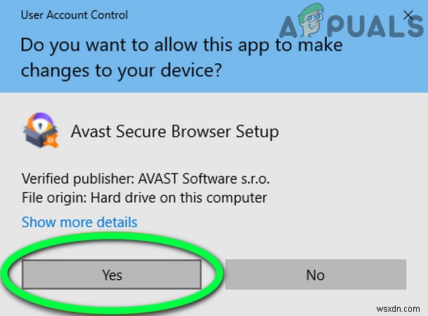 แก้ไข:โหมด Avast Bank ไม่ทำงาน 