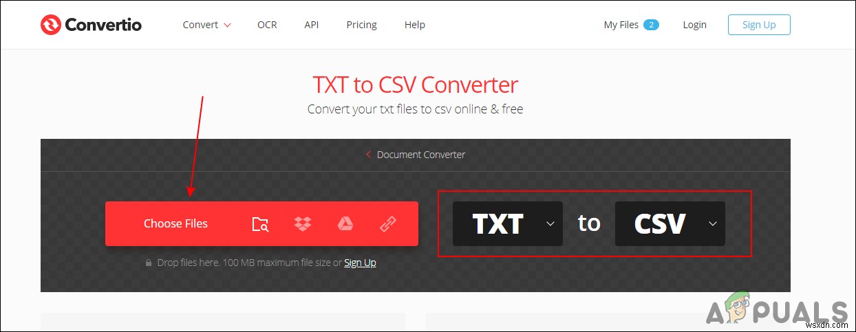 วิธีการแปลง TXT เป็น CSV? 