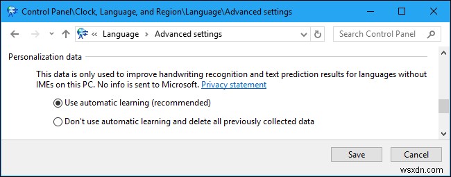 วิธีปิดการใช้งานการเรียนรู้อัตโนมัติใน Windows 10 