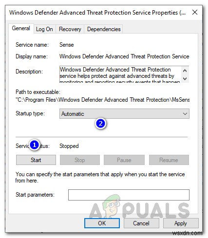 [แก้ไข] บริการภัยคุกคามของ Windows Defender หยุดทำงาน 