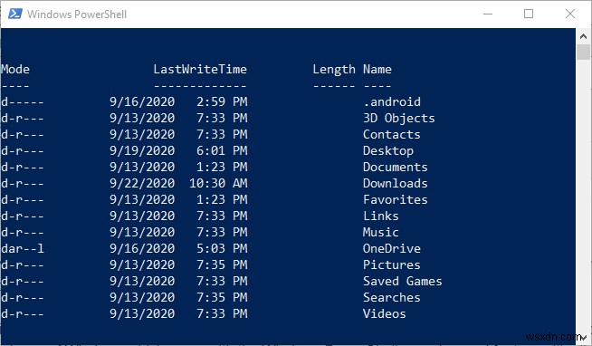 ความแตกต่างระหว่าง Windows PowerShell และพรอมต์คำสั่ง 