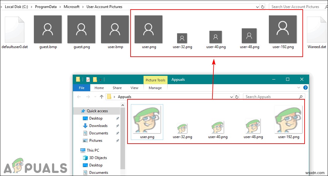 วิธีตั้งค่ารูปภาพบัญชีเริ่มต้นสำหรับบัญชีผู้ใช้ทั้งหมดใน Windows 10 