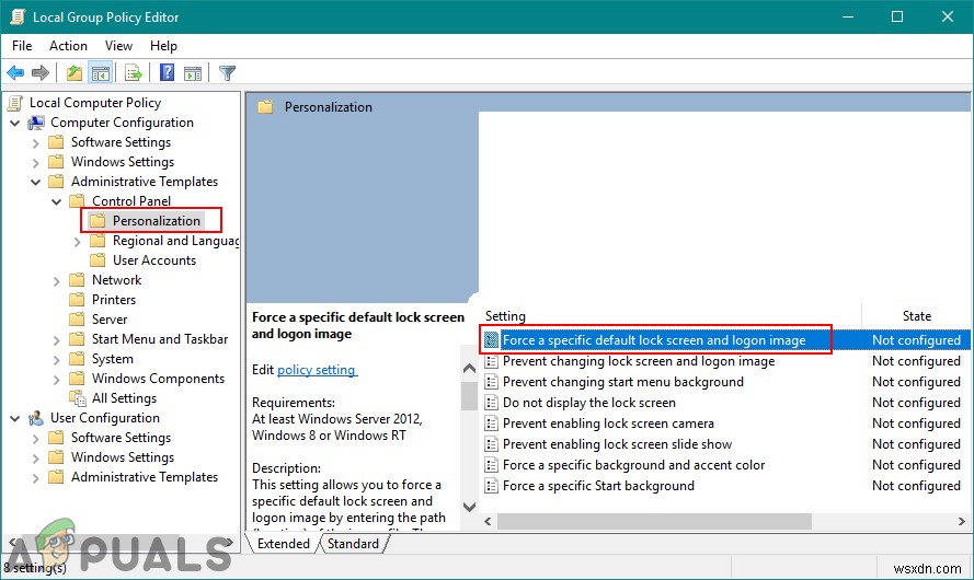 จะเลือกและระบุ Static Lock Screen และ Logon Image ใน Windows 10 ได้อย่างไร? 