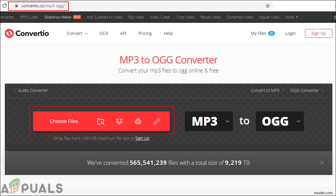 วิธีการแปลงไฟล์ MP3 เป็นรูปแบบ OGG? 