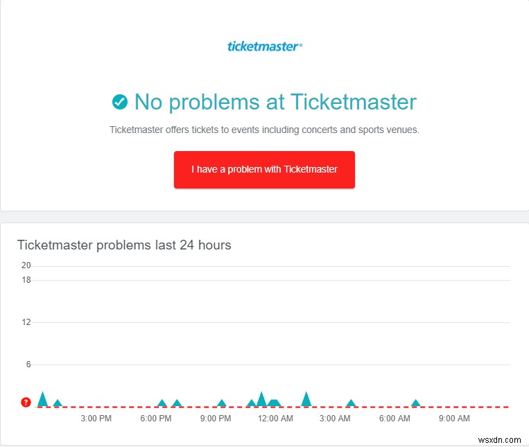 วิธีแก้ไขรหัสข้อผิดพลาด Ticketmaster 0011 