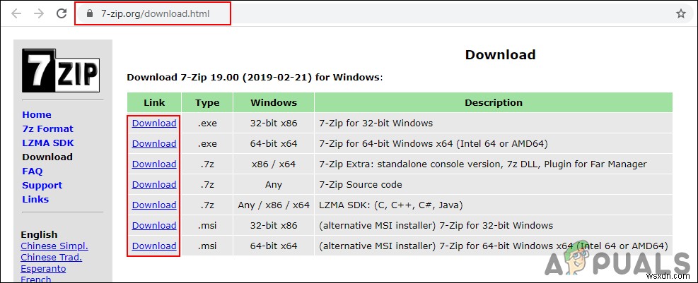 วิธีการแตกไฟล์ .tar.gz ใน Windows? 