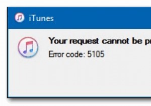 [แก้ไข] iTunes Error 5105 บน Windows (คำขอของคุณไม่สามารถดำเนินการได้) 