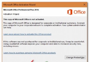 [แก้ไข] ข้อผิดพลาดในการเปิดใช้งาน Microsoft Office 0X4004F00C 